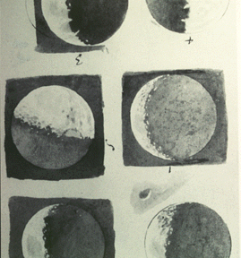 Galileo's Moon Drawings