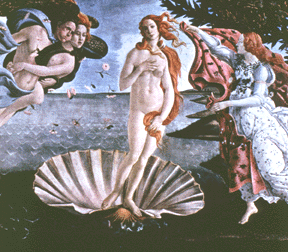 BOTTICELLI: Birth of Venus