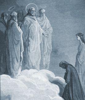 Dore: St. John Questions Dante
