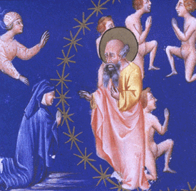 di Paolo: St. John Questions Dante