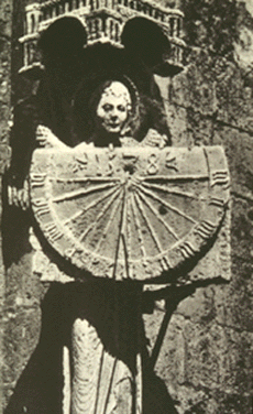Sundial at Chartres