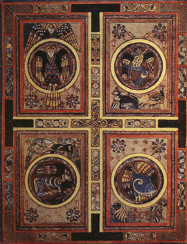Four Evangelists from Book of Kells